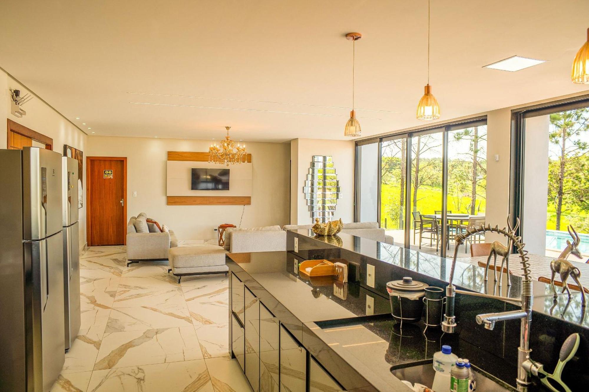 Pousada Com Piscina, Jacuzzi E Com Vista Em Capitolio - Casa Decore エクステリア 写真